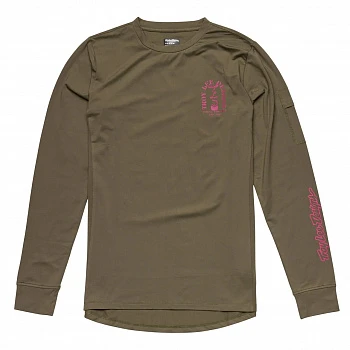 Мотоджерси Troy Lee Designs Ruckus LS Ride Tee Fangs Olive