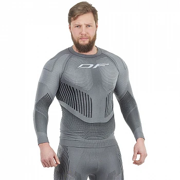 Термофутболка DF 2D THERMO LIGHT Grey