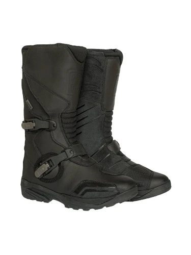 Мотоботы DIMOX ADVENTURE Fortress boots, черный кожа мужской 