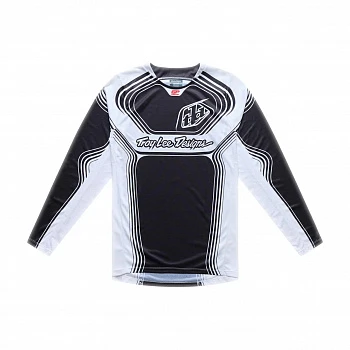 Мотоджерси Troy Lee Designs GP Pro Streamline Black / White