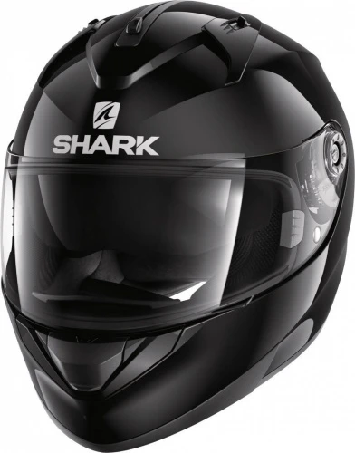 Мотошлем Shark Ridill, Blank Black Glossy