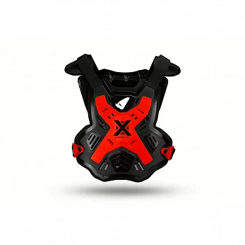 Защита панцирь UFO X-CONCEPT CHEST PROTECTOR (без плеч) 2025, Black/Red, OS (BP03001#KB)