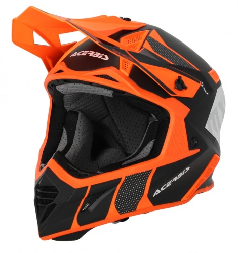 Шлем Acerbis X-TRACK 22-06 Orange-Fluo/Black