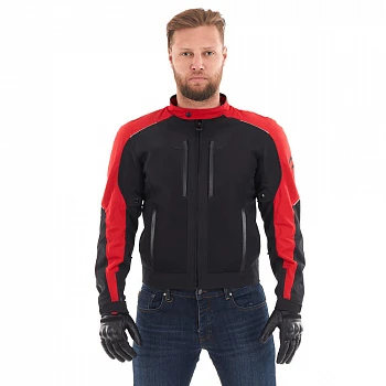 МотоКуртка City, Red - Black 2021