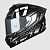 Мотошлем SOMAN SM961-S, STORM 17 black gray