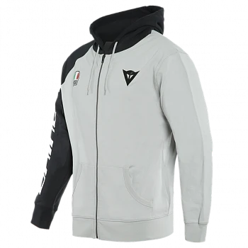 Толстовка Dainese RACING SERVICE FULL-ZIP HOODIE Glacier-Gray/Black