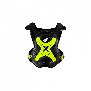 Защита панцирь UFO X-CONCEPT CHEST PROTECTOR (без плеч) 2025, Black/Yellow, OS (BP03001#KFFL)