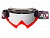 Очки кроссовые AiM (PRO) 157-500 Black-Red Glossy