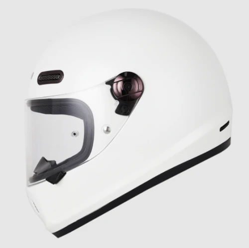 Мотошлем SOMAN H9, ivory white