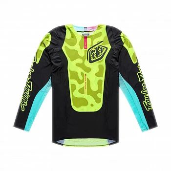 Мотоджерси Troy Lee Designs SE Pro Myth Black / Flo Yellow