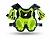 Защита панцирь детский UFO SHOCKWAVE CHEST PROTECTOR, Neon Yellow (BP03051#DFLU)
