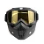 Очки снегоходные с двойной линзой + маска AiM (PRO) 302-100 Black Matt