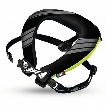 Защита шеи подростковая UFO BULLDOG, Black/Yellow Fluo, OS (NS03051-M)