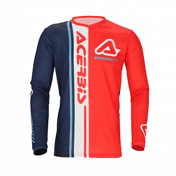Джерси Acerbis MX J TRACK CONNECTION Red/Blue