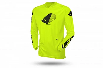 Мотоджерси подростковая UFO RADIAL BOY JERSEY Neon Yellow