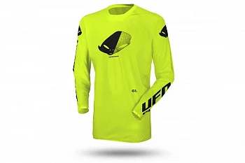 Мотоджерси UFO SLIM RADIAL JERSEY Neon Yellow