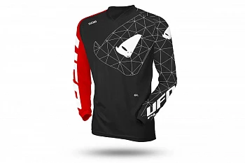 Мотоджерси UFO TECNO JERSEY Black/Red