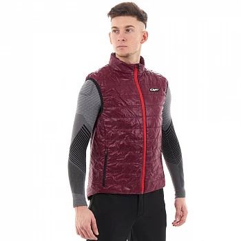 Жилет утеплённый DF VEST 200 Burgundy 2023
