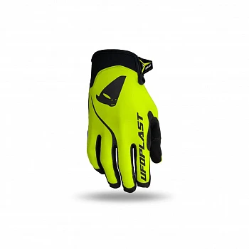 Мотоперчатки подростковые UFO SKYLINE BOY Gloves Neon Yellow