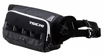Сумка на пояс водонепроницаемая Taichi WP HIP BAG Black/White, 5L