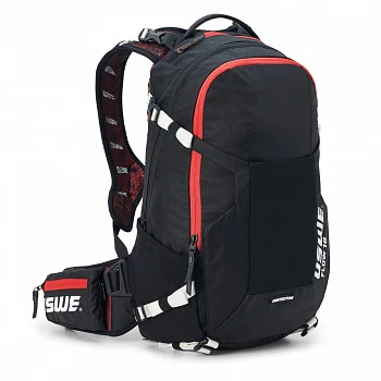 Рюкзак с защитой спины USWE FLOW 16L MTB Protector Pack, Red (2162827)