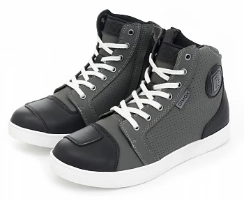 Мотоботы DIMOX Street biker boots ВТ-0926, серый Полиэстер унисекс 