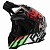 Шлем Acerbis STEEL CARBON 22-06 Green/Red