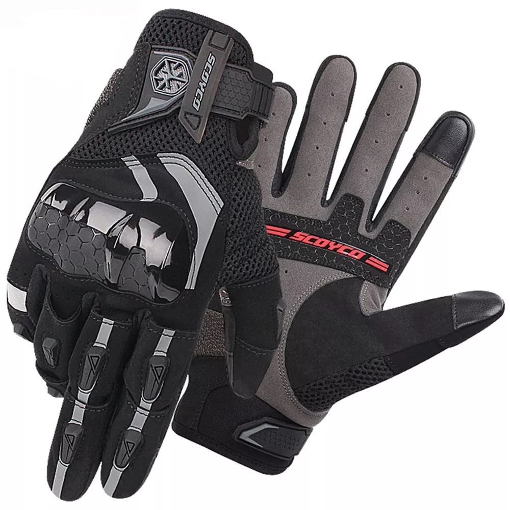 Мотоперчатки TPU SHELL PROTECTION GLOVE MC117, BLACK