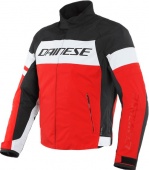 Мотокуртка Dainese Saetta D-Dry A60, wh/lava-red/bl