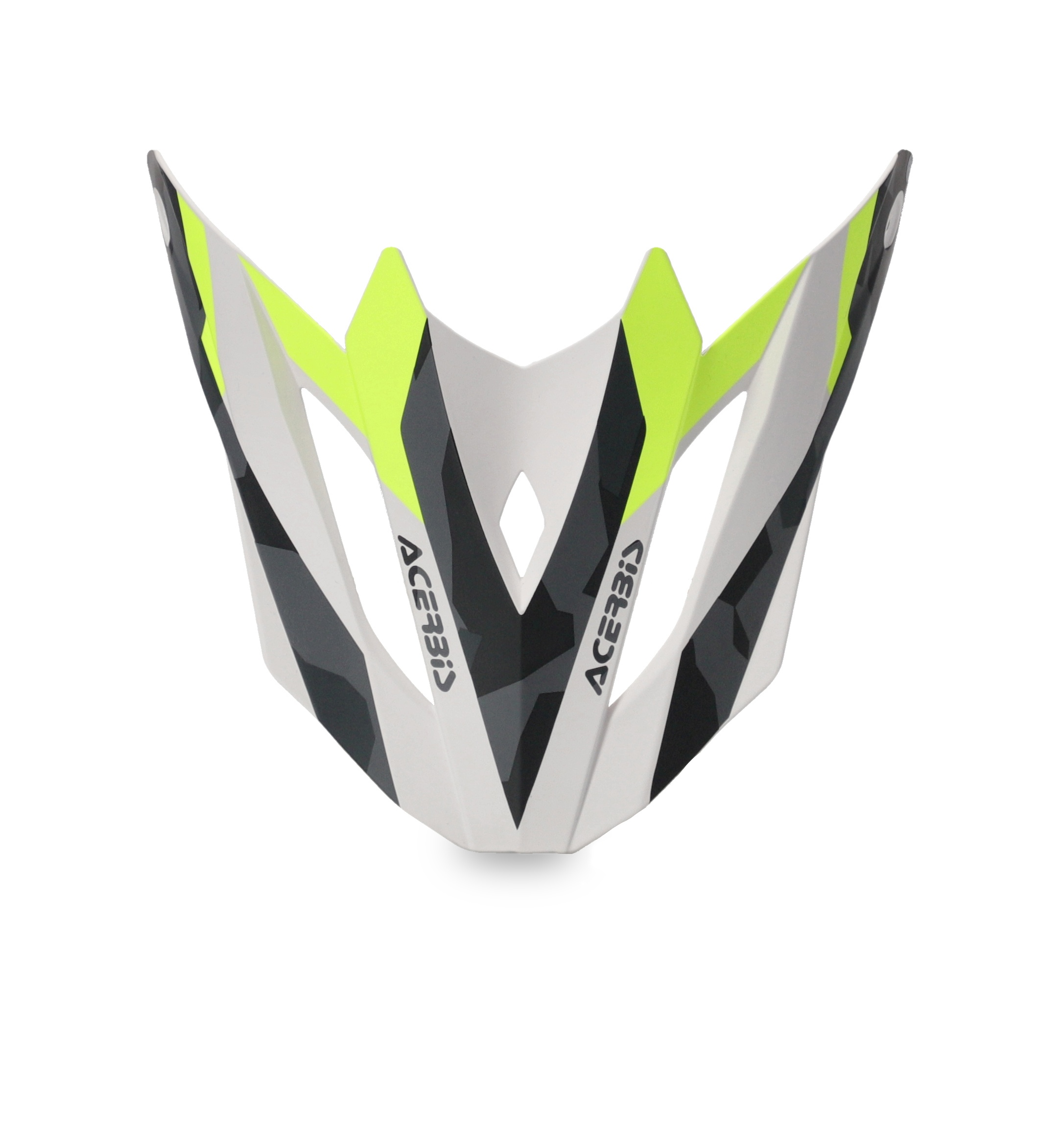 Козырёк Acerbis для шлема PROFILE 4.0 Fluo Yellow/White