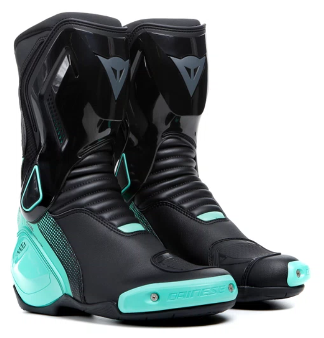 Мотоботы женские Dainese NEXUS 2 LADY BOOTS BLACK/ACQUA-GREEN