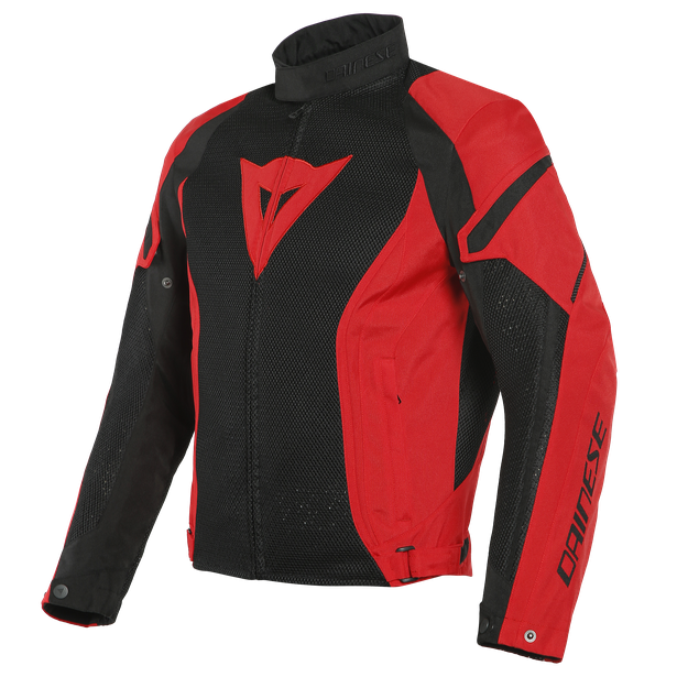 Куртка текстильная Dainese AIR CRONO 2 TEX JACKET BLACK/LAVA-RED/LAVA-RED