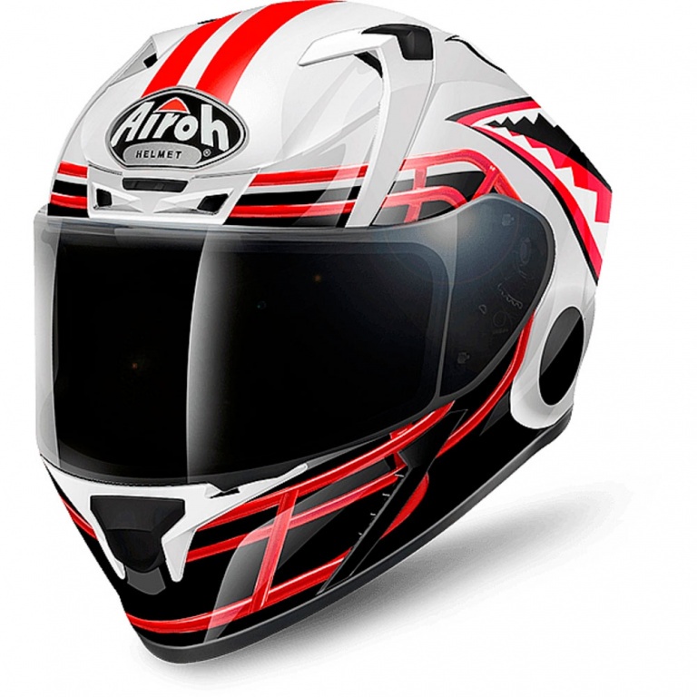 Мотошлем AIROH VALOR TOUCHDOWN, GLOSS