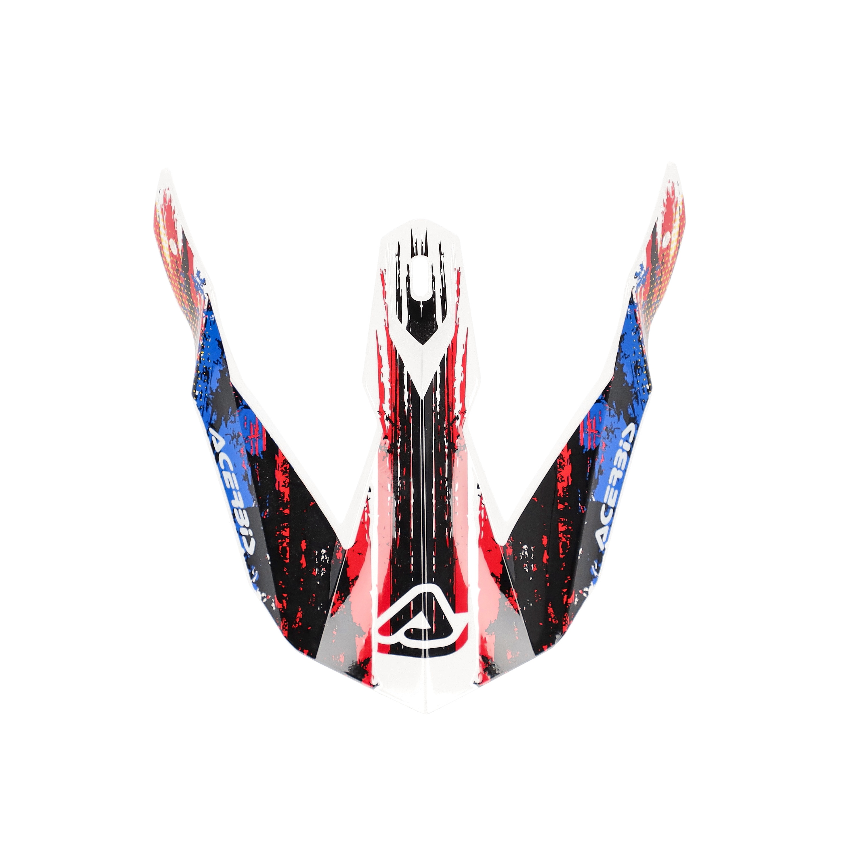 Козырёк Acerbis для шлема LINEAR White/Blue/Red