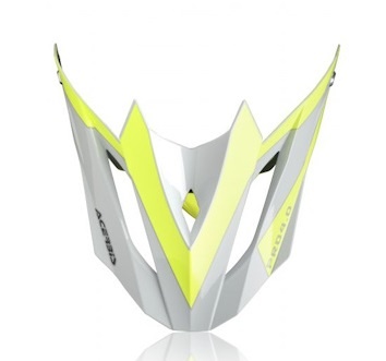 Козырёк Acerbis для шлема PROFILE 4.0 Grey/Yellow