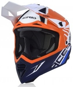 Шлем Acerbis X-TRACK Orange/Blue