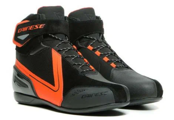 Мотоботы Dainese ENERGYCA D-WP SHOES BLACK/FLUO-RED