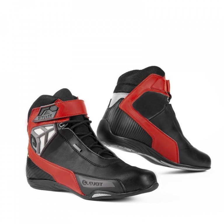 Мотоботы ELEVEIT STUNT WP (Black/Red), Black/Red муж.