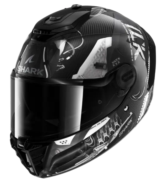 Шлем Shark SPARTAN RS CARBON XBOT Black/Anthracite/Silver