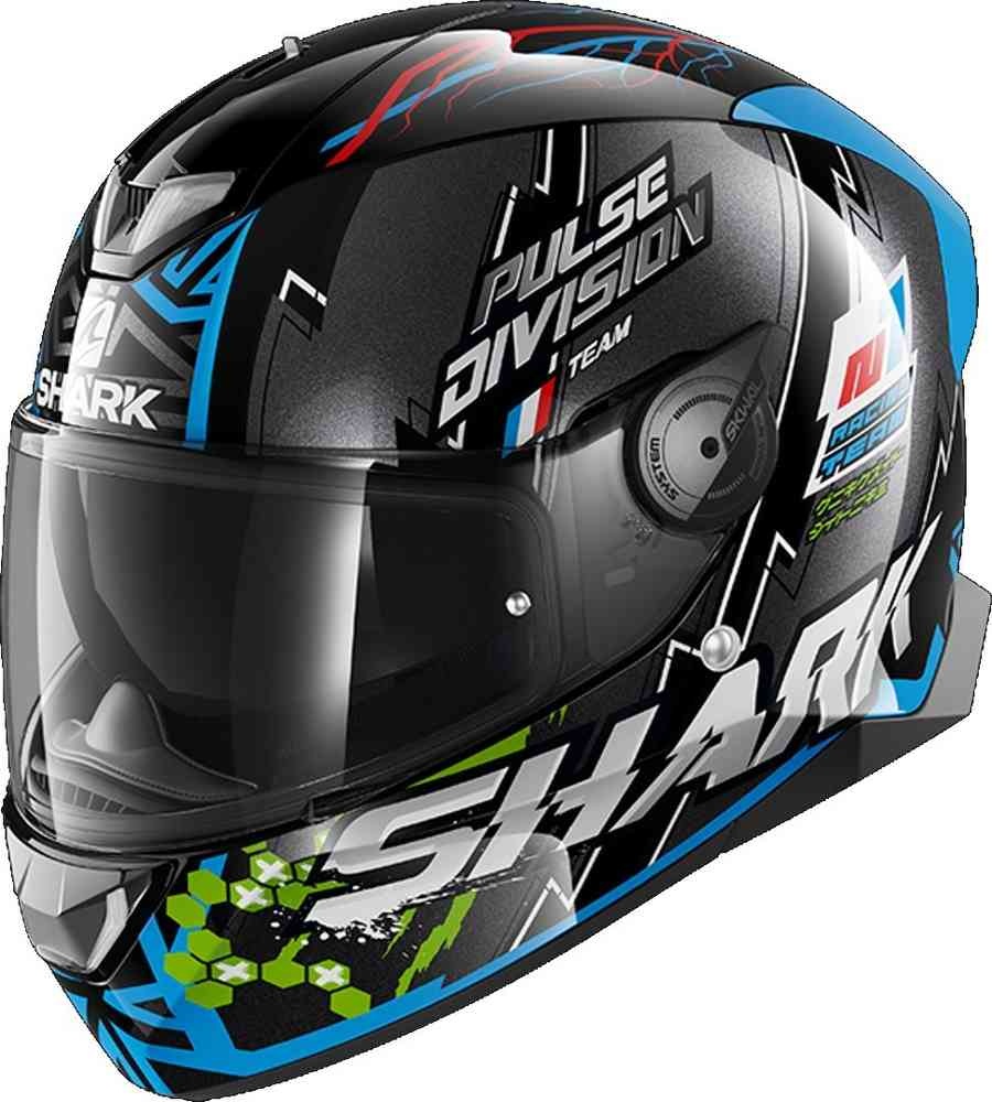 Шлем Shark SKWAL 2.2 NOXXYS Black/Blue/Green