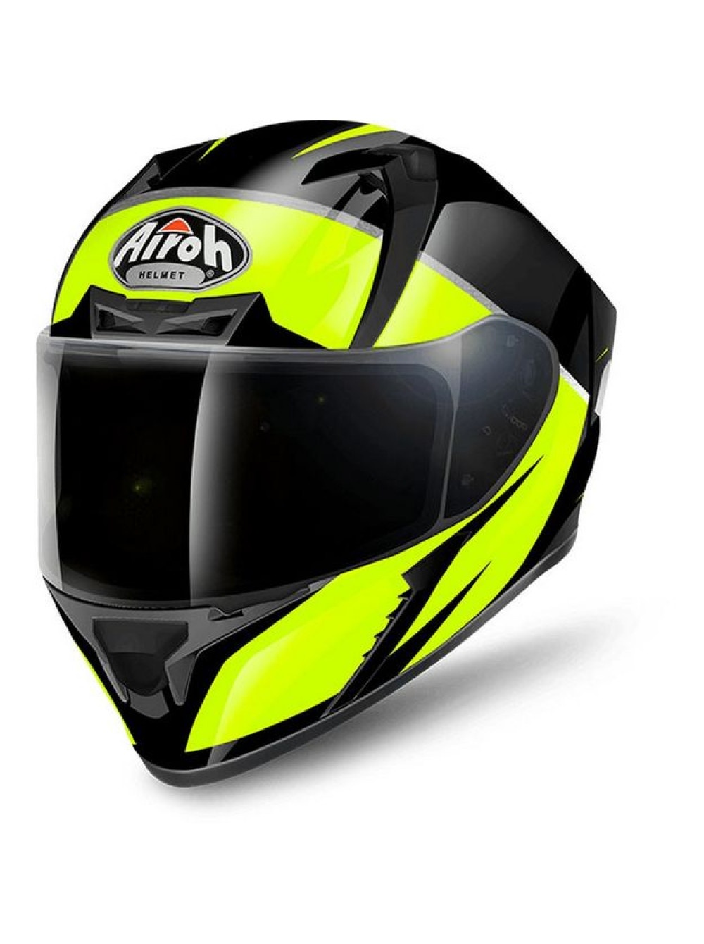 Мотошлем AIROH VALOR ECLIPSE, YELLOW GLOSS