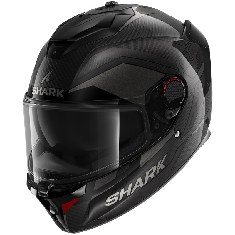 Шлем Shark SPARTAN GT PRO RITMO CARBON Black/Anthracite/Chrome