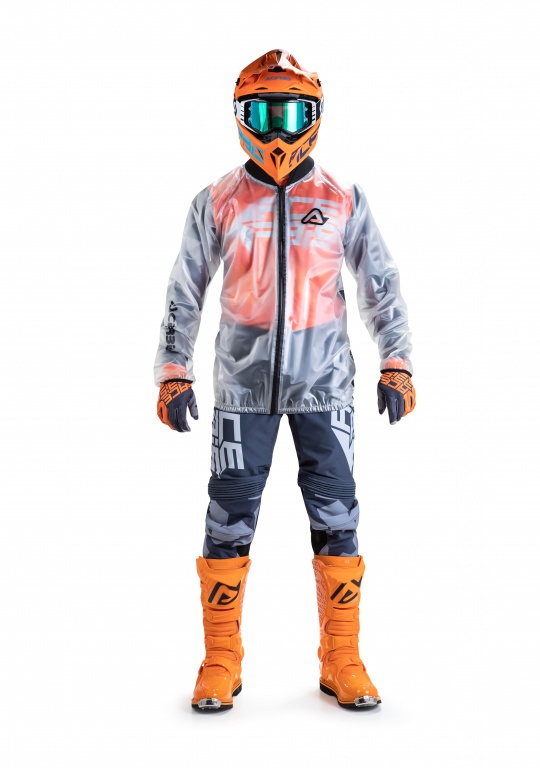 Куртка дождевая Acerbis TRASPARENT PRO RAIN JACKET 3.0 Clear