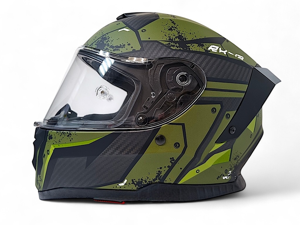 Шлем AiM RH365 Carbon Renault green