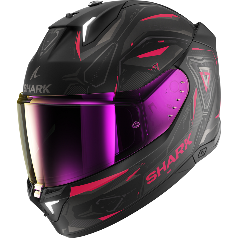 Шлем Shark SKWAL i3 LINIK MAT Black/Purple/Anthracite