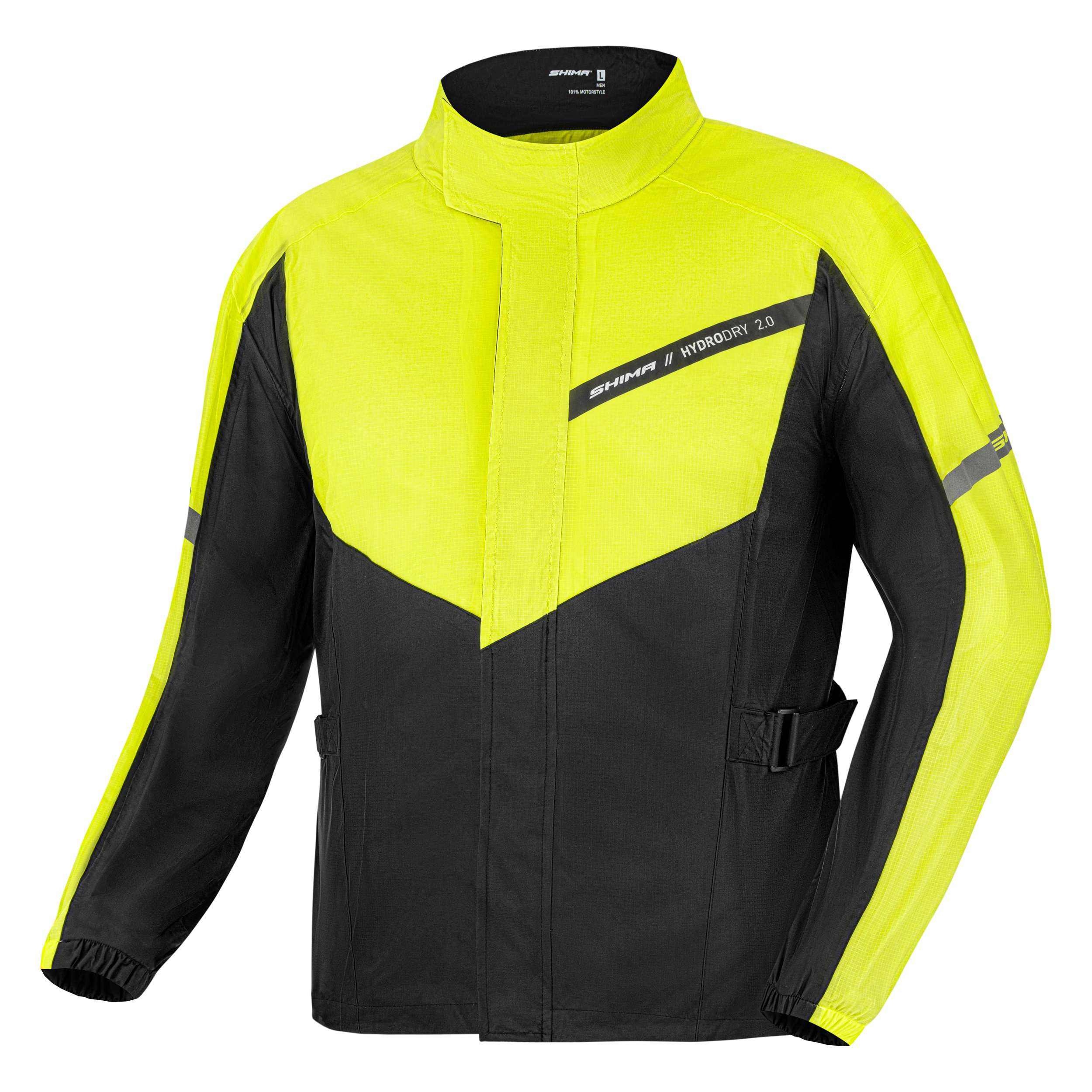 Дождевая куртка SHIMA HYDRODRY 2.0 BLACK/FLUO