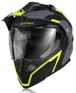 Шлем Acerbis FLIP FS-606 Black/Grey