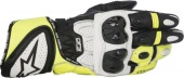 Alpinestars Мотоперчатки GP Plus R Gloves 125, черно-бело-желтые