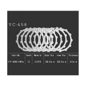Диск сцепления Vesrah VC 458