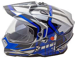 Шлем AiM JK802 Blue/Grey/Black